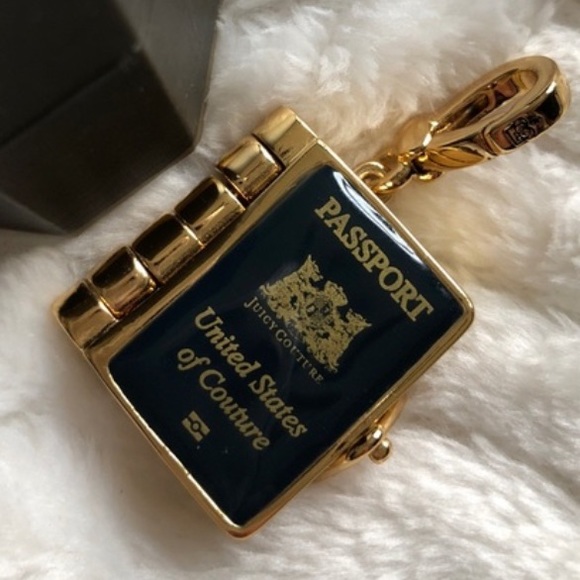 Juicy Couture Jewelry New Juicy Couture Passport Charm World